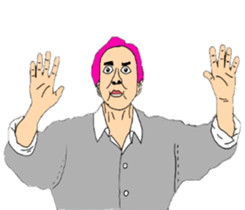 Samurai and ninjya. sticker #12815271