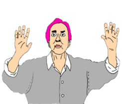 Samurai and ninjya. sticker #12815271