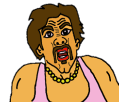 Samurai and ninjya. sticker #12815274