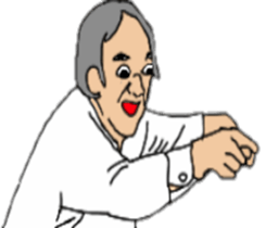 Samurai and ninjya. sticker #12815275