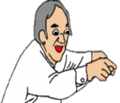 Samurai and ninjya. sticker #12815275