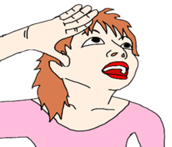 Samurai and ninjya. sticker #12815277