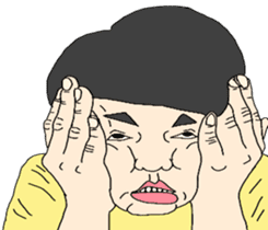 Samurai and ninjya. sticker #12815279