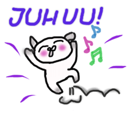 wolf meets red riding hood and piggy sticker #12815349