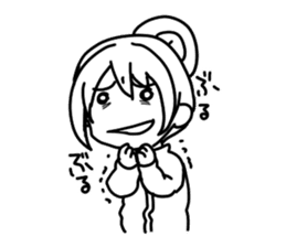 Himono girl Yukari 2 sticker #12815533