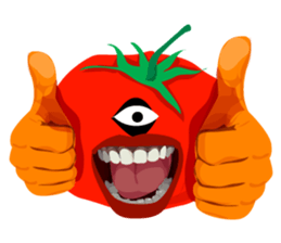 sweet and fresh vegetables sticker #12815699