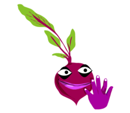 sweet and fresh vegetables sticker #12815706