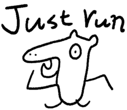 Hum hum. sticker #12815858