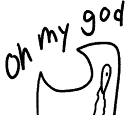 Hum hum. sticker #12815859