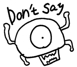 Hum hum. sticker #12815861