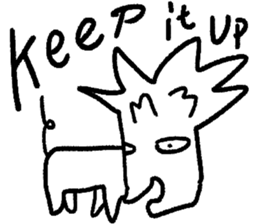 Hum hum. sticker #12815862