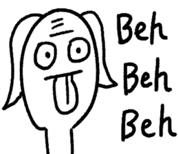 Hum hum. sticker #12815872