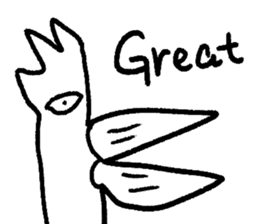 Hum hum. sticker #12815878