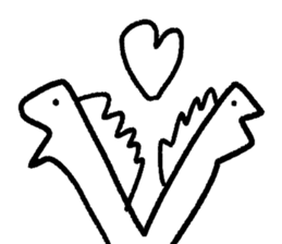 Hum hum. sticker #12815881