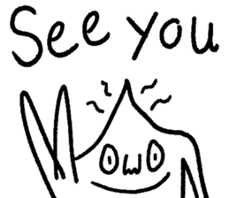 Hum hum. sticker #12815885