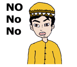 Muslim group sticker #12816137