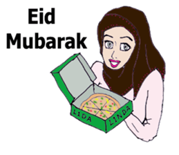 Muslim group sticker #12816155