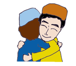 Muslim group sticker #12816160