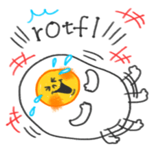 FRIED EGG sticker #12816361