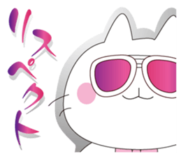 Cats to happiness2 sticker #12816568