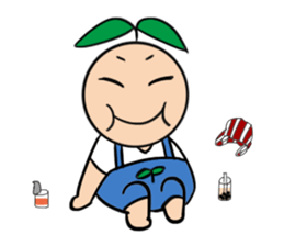 Seed Taro sticker #12817082