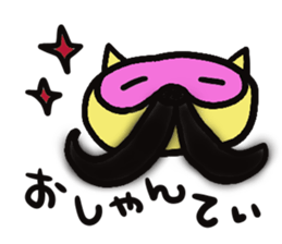 Strange raccoon sticker #12817571