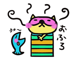 Strange raccoon sticker #12817600