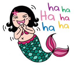 Pubabe Chubby Mermaid sticker #12817616