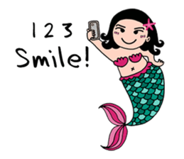 Pubabe Chubby Mermaid sticker #12817632