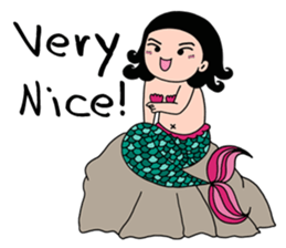 Pubabe Chubby Mermaid sticker #12817644
