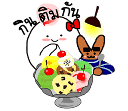 OX Let's eat together (at Thailand) sticker #12817947