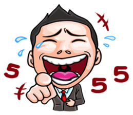 I'm the greatest salesman in the world sticker #12818054