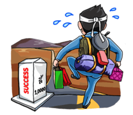 I'm the greatest salesman in the world sticker #12818060