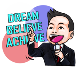 I'm the greatest salesman in the world sticker #12818068