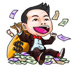 I'm the greatest salesman in the world sticker #12818072