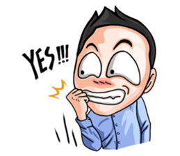 I'm the greatest salesman in the world sticker #12818077