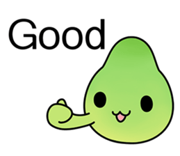 Cute shaddock (Mid-Autumn Festival) sticker #12818539