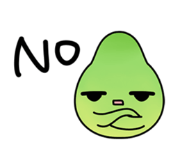 Cute shaddock (Mid-Autumn Festival) sticker #12818547