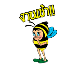 Thai Bees sticker #12818841