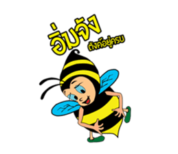 Thai Bees sticker #12818845