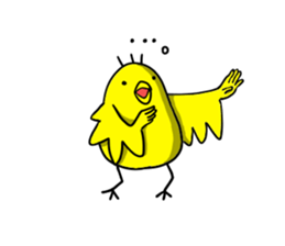 Just a bird. sticker #12819055