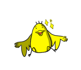 Just a bird. sticker #12819062