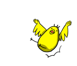 Just a bird. sticker #12819078