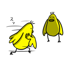 Just a bird. sticker #12819080