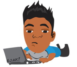 Si Ejak sticker #12819261