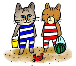 Soooo cute! cats sticker 2 sticker #12820249