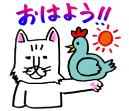 Soooo cute! cats sticker 2 sticker #12820252