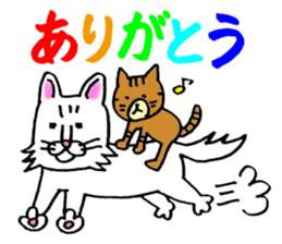 Soooo cute! cats sticker 2 sticker #12820276