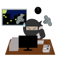 Popo the Ninja sticker #12820334