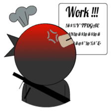 Popo the Ninja sticker #12820342